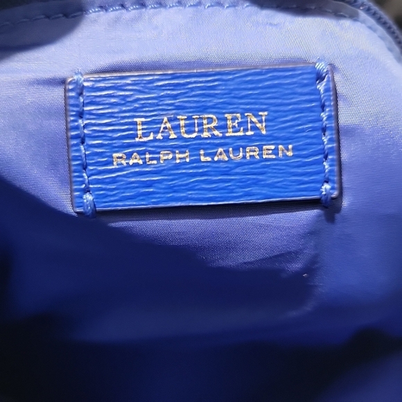 LAUREN Ralph Lauren Keely Soft Nylon Backpack Small Blue - Picture 9 of 12